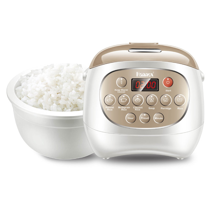 Hannex 6 Cup Ceramic Rice Cooker & Reviews Wayfair